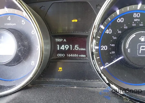 2013 Hyundai Sonata Gls из США, поврежденный, VIN 5NPEB4ACXDH679736